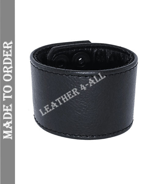 BDSM Leather Handcuffs Plain Leather Master Slave Cuffs In Different Colors