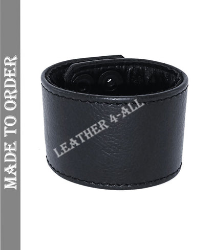 BDSM Leather Handcuffs Plain Leather Master Slave Cuffs In Different Colors