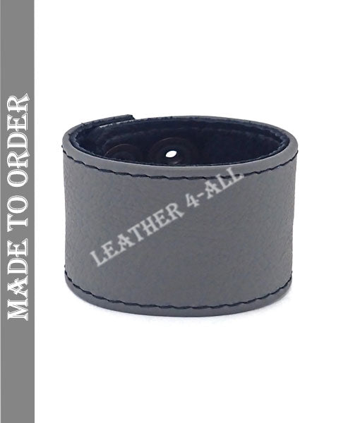 BDSM Leather Handcuffs Plain Leather Master Slave Cuffs In Different Colors